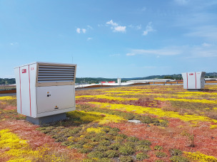 Fresh air at all times in the “green building”